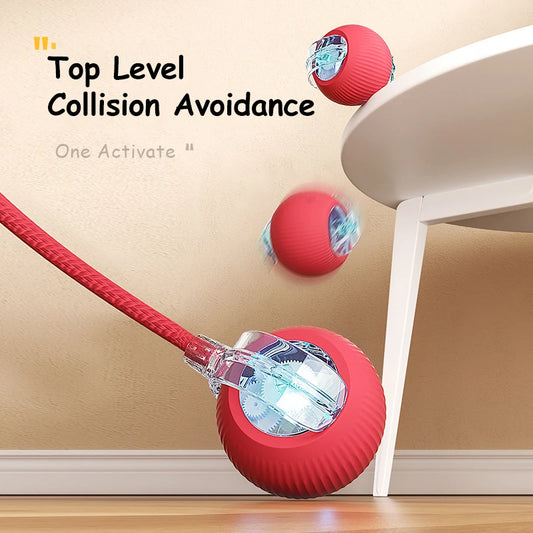 Pet Interactive Rolling Ball Toy – Smart Automatic Cat Toy