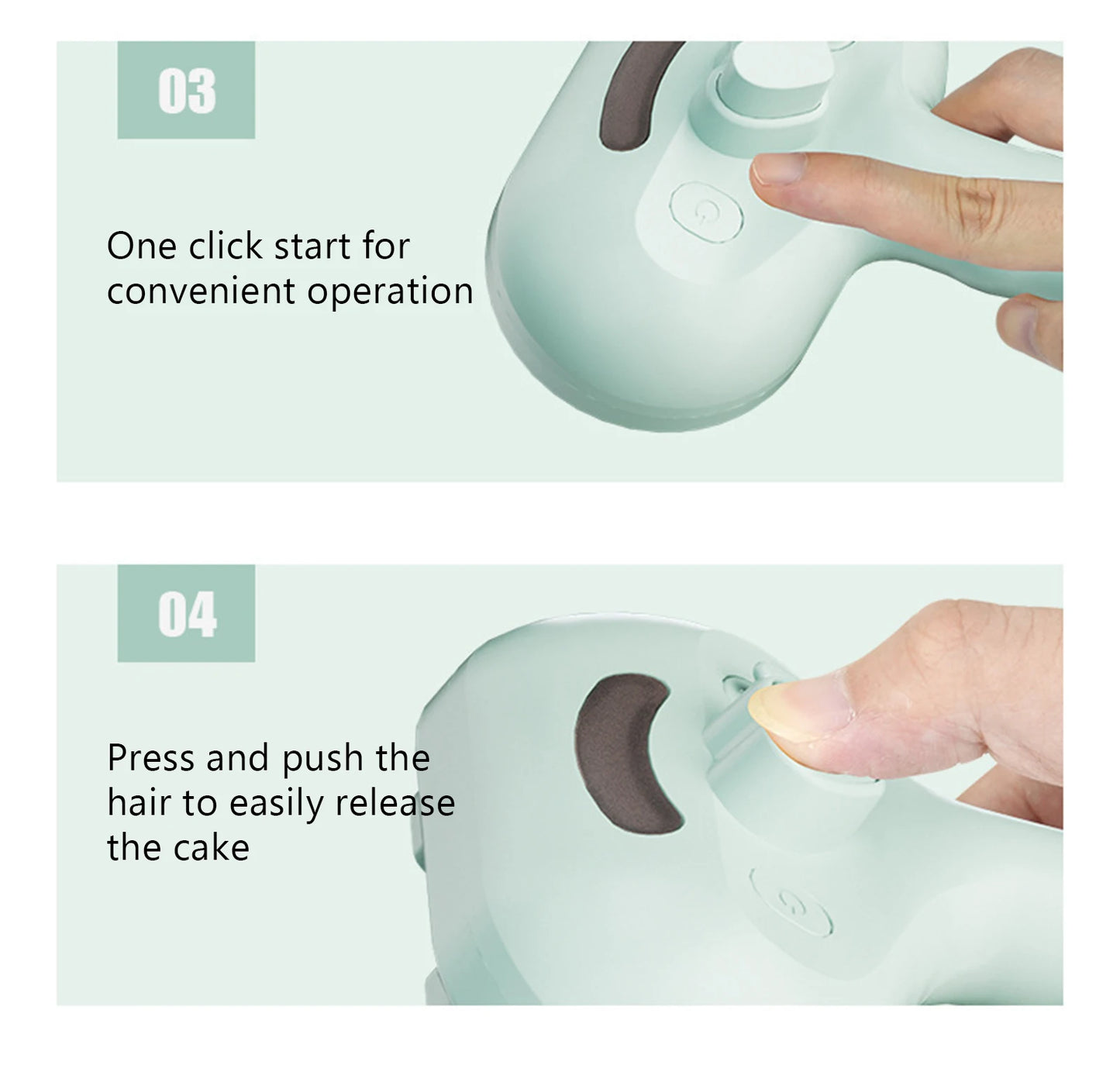 Steam Pet Grooming Brush – Soft Round Tooth Spray Comb for Dogs & Cats (Hair Removal & Massage Tool)